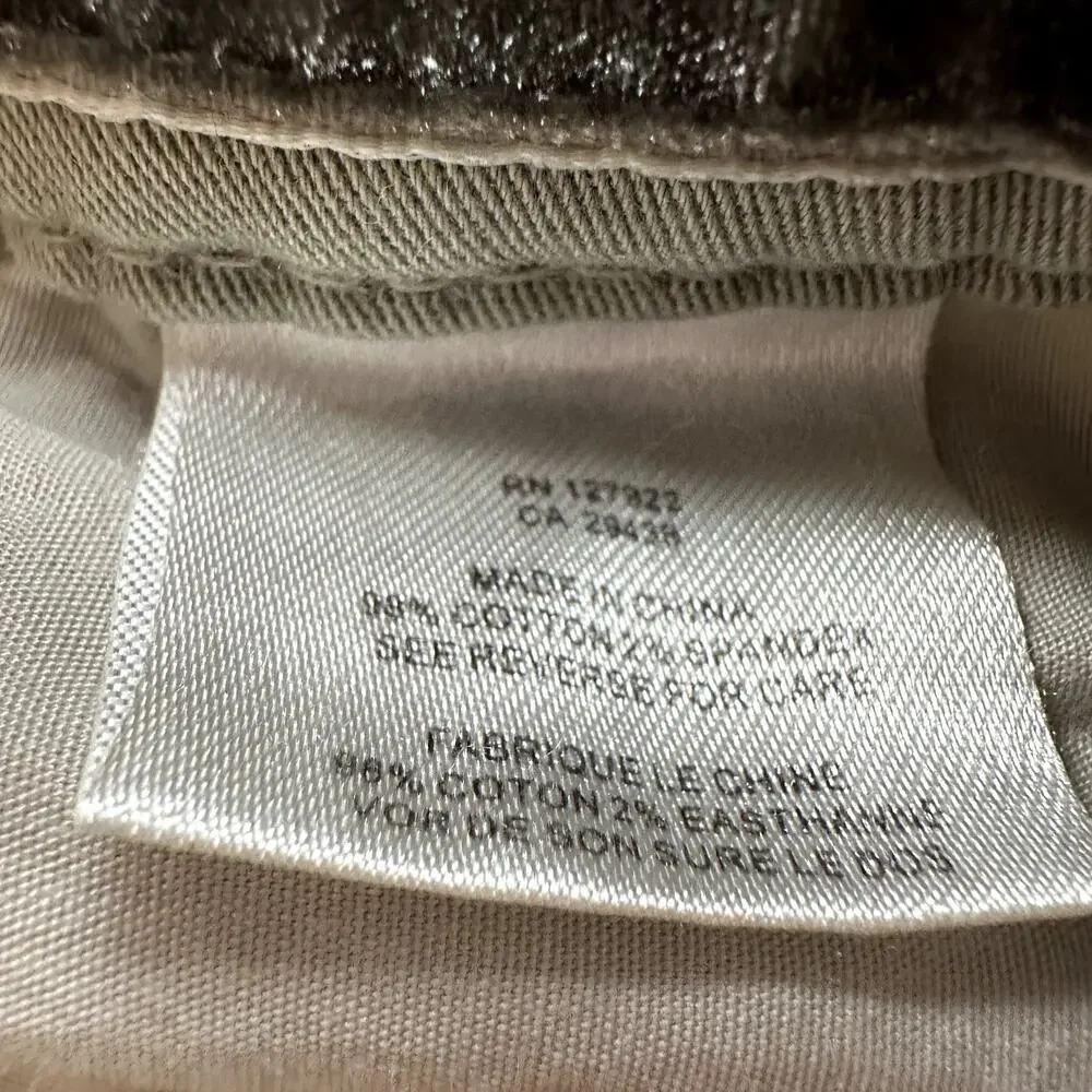 Mountain Khakis Camber 105 Pants Cotton Twill 6 Pocket Green Waist 35
